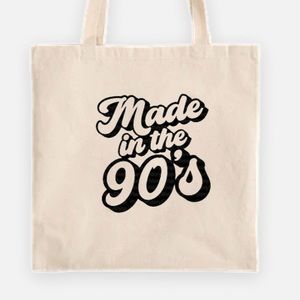 Made in the 90s tote bag